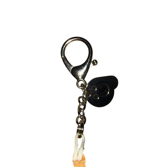 Funny Yellow and Brown Pizza Slice Key Holder - Picture 3 of 4